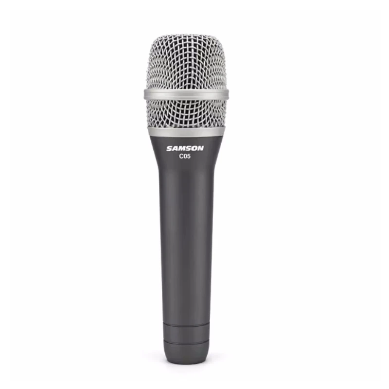 100% Original SAMSON C05 CL Handheld condenser microphone for recording and karaoke come with cable