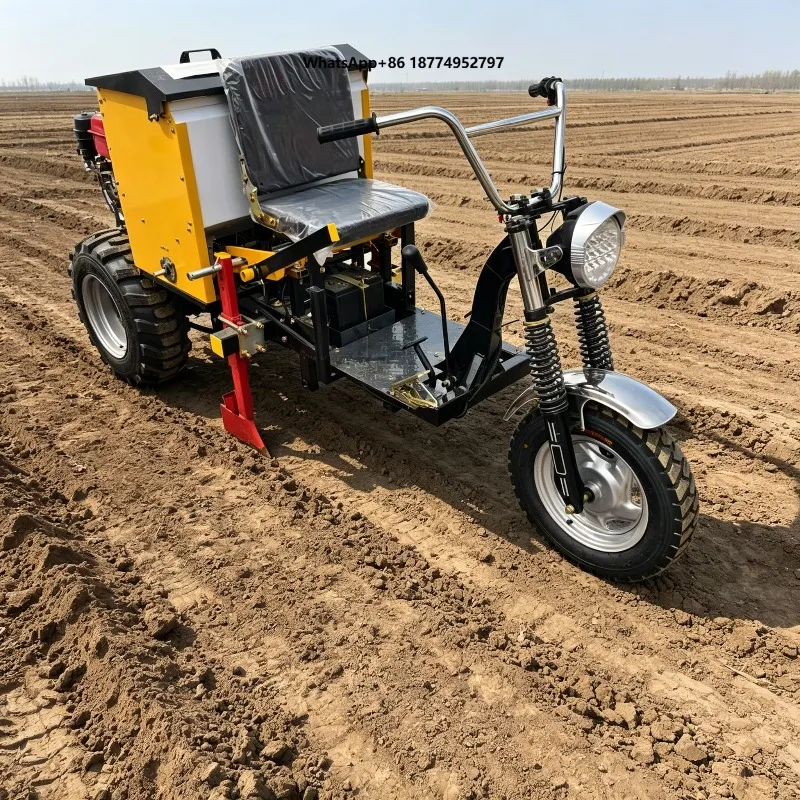 Professional Three Wheel  Sprayer Fertilizer Accurate Application Machine for Crop Protection