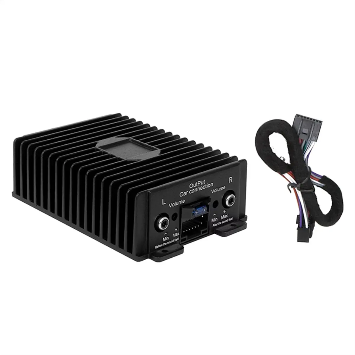 TCE 4 Channel 12V 80W X 4 Class A/B Audio Modification Power Amplifier Digital Sound Processor for Android Car Player