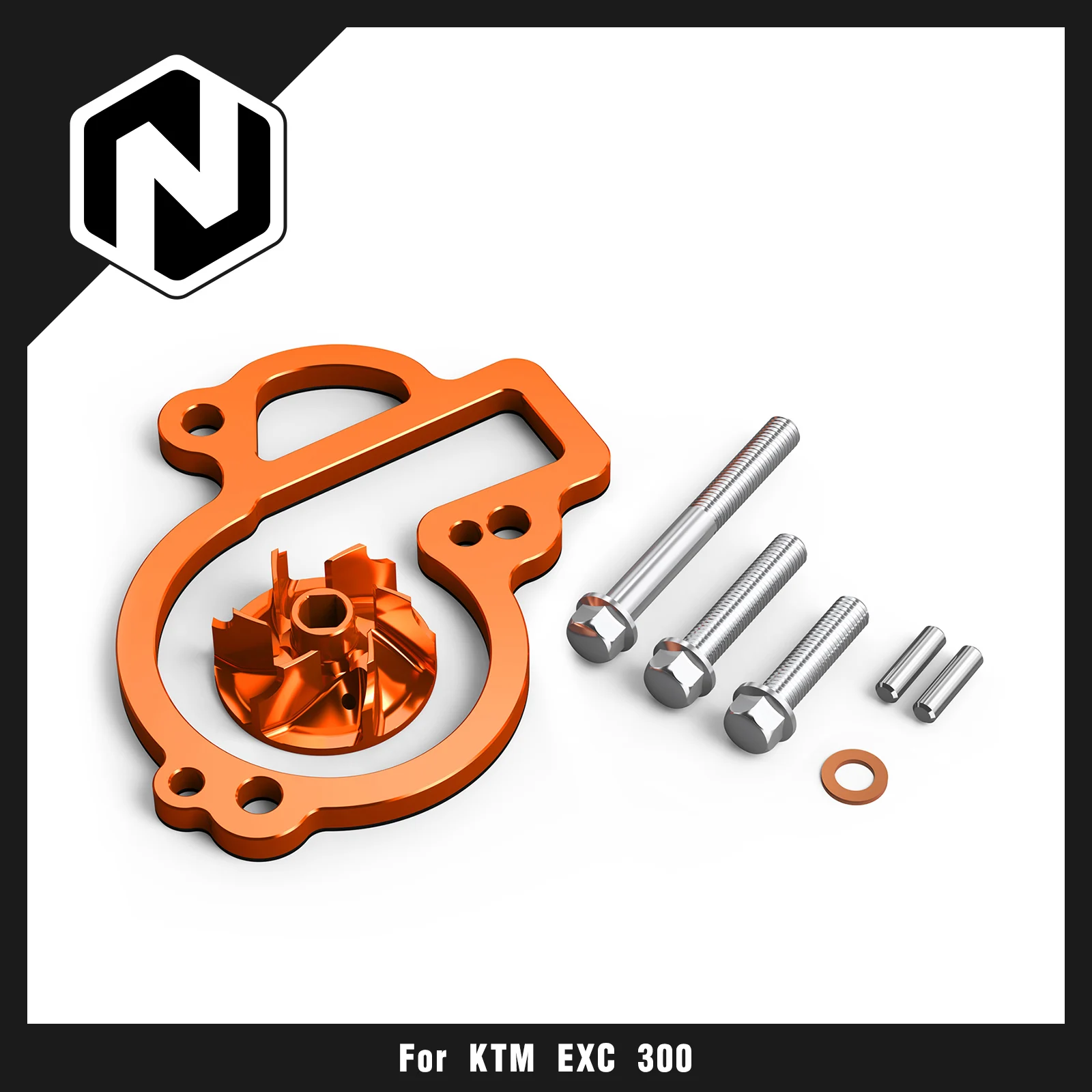 

Комплект охлаждения крыльчатки водяного насоса большого размера для KTM 450 500 EXC-F XCF-W 17-24 450 SX-F XC-F 16-24 450 SMR RALLY FACTORY 500 XW-F