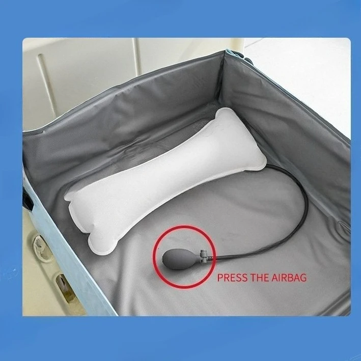 Nursing home nursing bath mattress paralyzed elderly patient bathing bath bed portable bath water bag shower