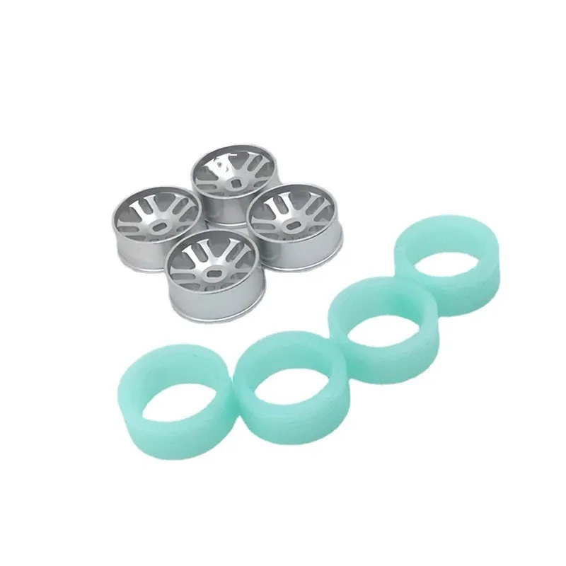 Upgraded 24mm Illuminated Racing Wheels For WLtoys 1/28 284131 K989 k969 k979 k999 P929 P939 iw04m Mosquito Car RC Car Parts
