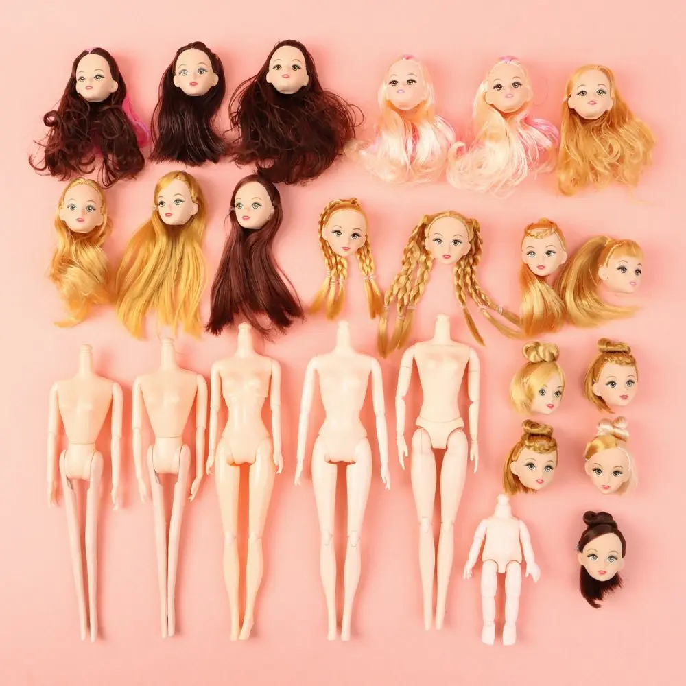 Girl Gift 1/6 BJD Hairstyles  Head 30 Dolls Joint Ancient  Accessories DIY Head Wear