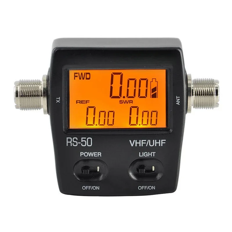 RS-50 Digitale SWR Staande Golfverhouding Elektriciteitsvermogensmeter KWH Eenfase 120W voor HAM UHF VHF USB Interface