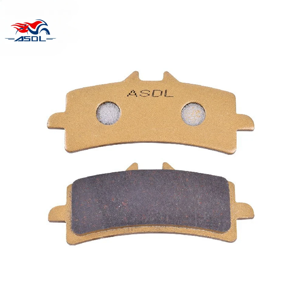 Motorcycle Accessories Front Rear Brake Pads Disc Tablets Kit For TRIUMPH Daytona 675 R Brembo F Nissin R Caliper 2011-2012 675R