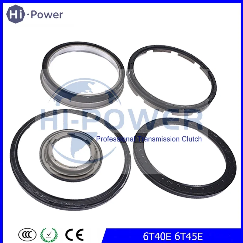 

6T40E 6T45E Automatic Transmission Clutch Piston Kit 24230816 24257106 24257108 24257110 For CRUZE GM FORD 06-up