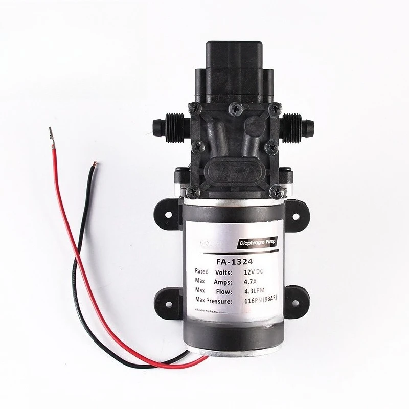 Car wash diaphragm pump Automatic household booster pump Sprayer Agricultural electric high pressure multi-functional DC 12V