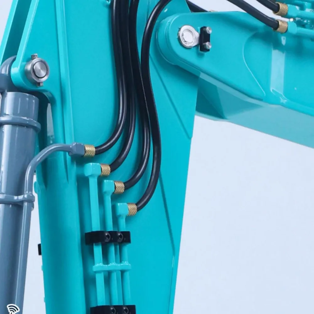 

Радиоуправляемый металлический гидравлический экскаватор LESU 1/14 SK500, готовая модель, 6-канальный клапан, 3-мапповый насос, латунная система предохранительных клапанов и подсветки