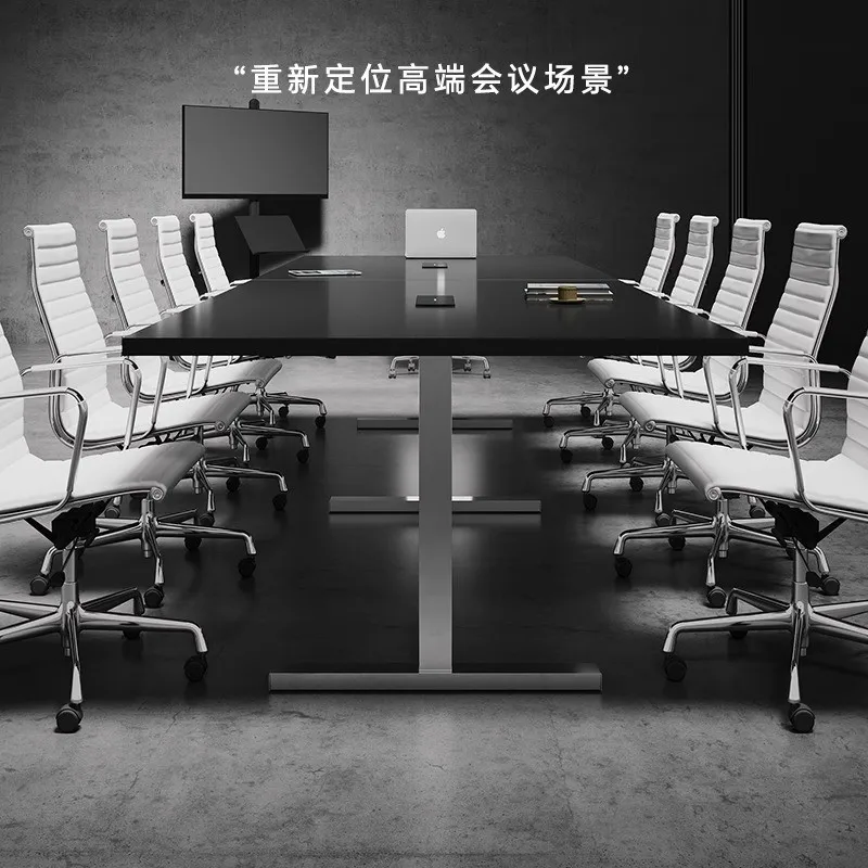 Modern luxury wooden office furniture wooden conference table chairs for meeting rooms and team workspaces