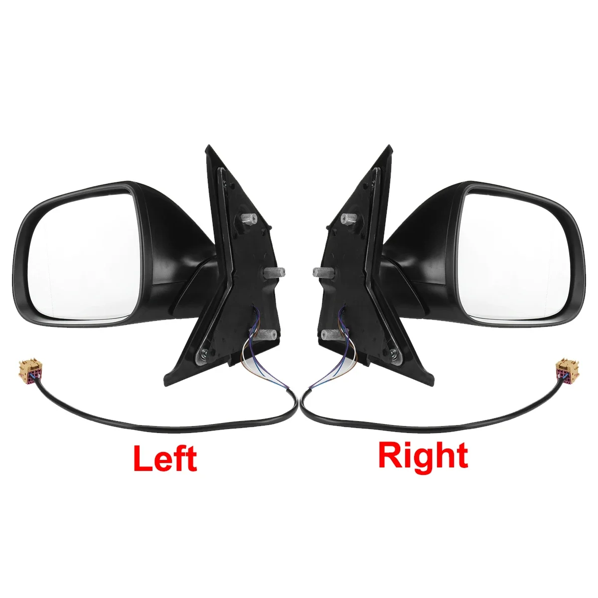 

Left+Right Car Rear View Side View Mirror For Volkswagen Transporter T5 2009-2015 Car Side Wing Rear View Mirror Rearview Mirror