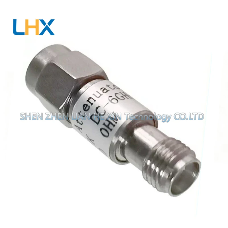 DC-6GHz Passive Attenuator with 3/6/10/15/20/30dB Attenuation Values in stock