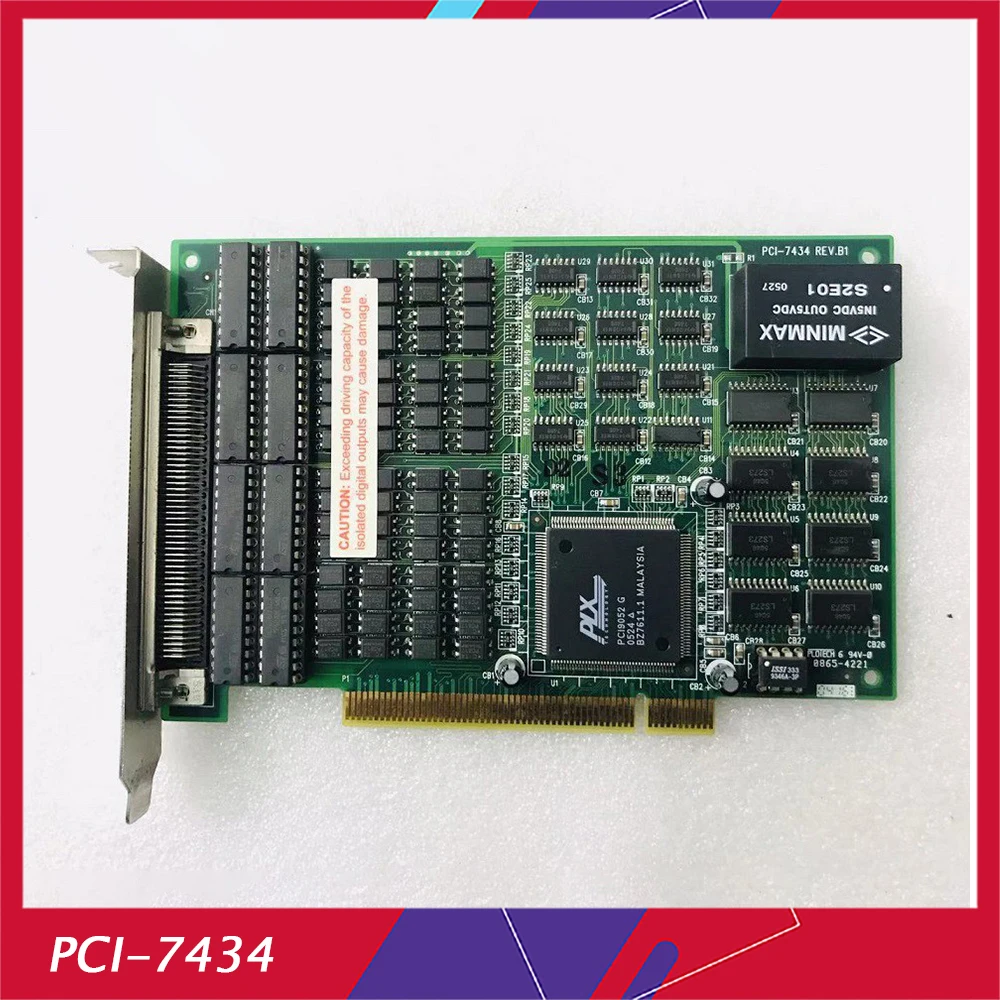 ADLINK 어큐저션 카드/고속 디지털 I/O 카드 PCI-7434 REV용. B1