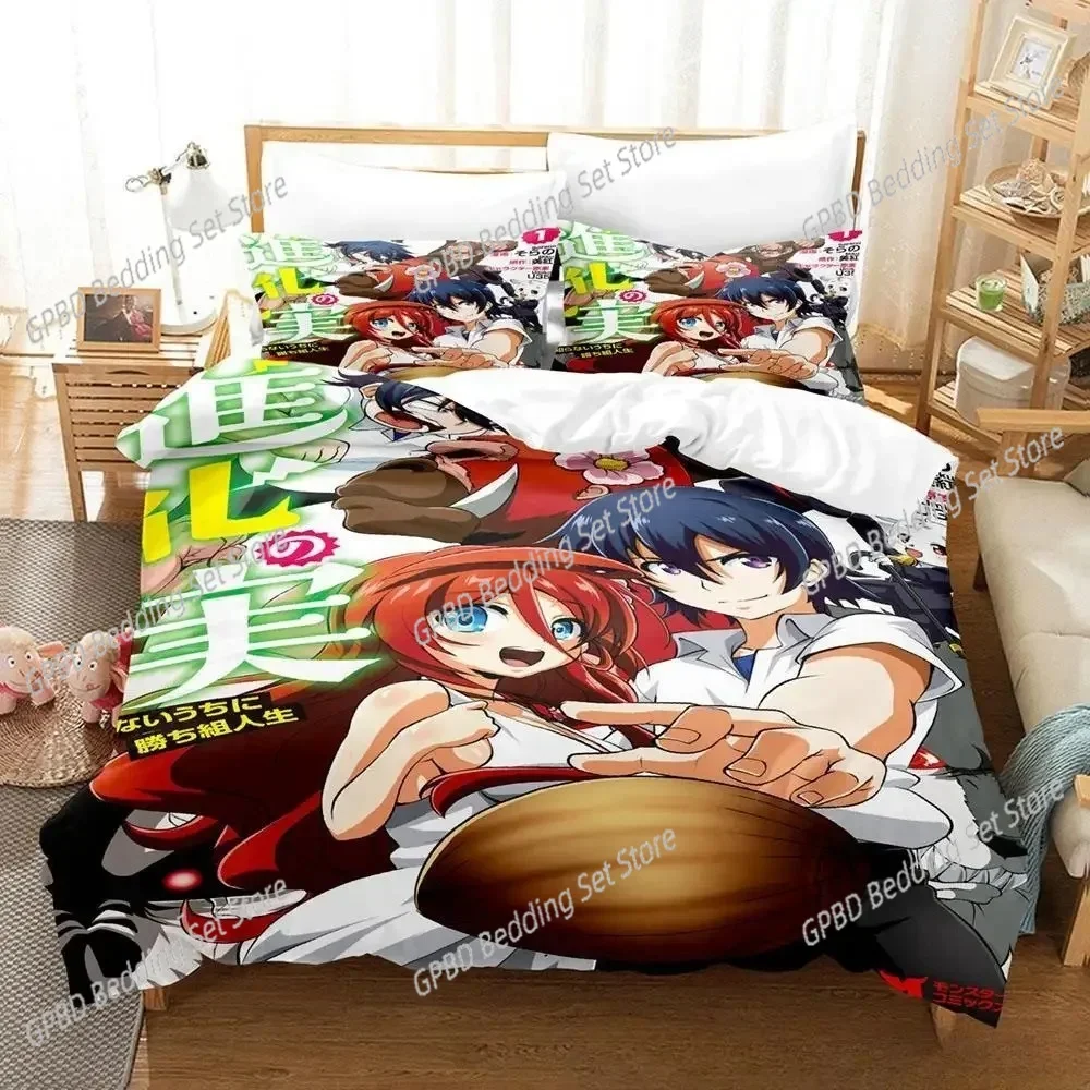 The Fruit of Evolution 3D NEW Duvet Cover Pillowcase Bedding Set Adult Boy Girl Bedroom Decoration Children Single Double Large