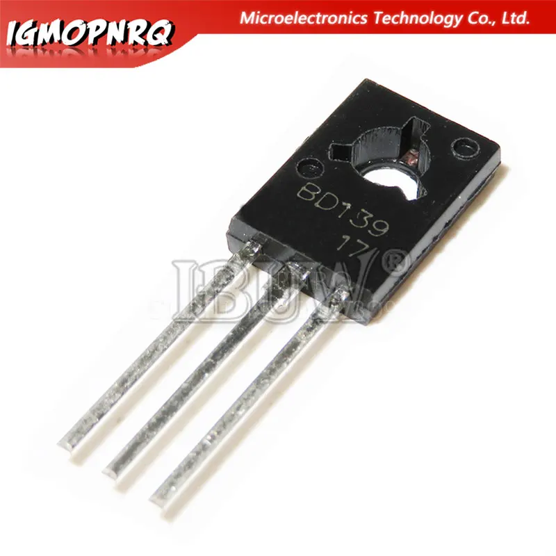 20PCS BD135 BD136 BD138 BD131 BD132 BD137 BD139 BD140 TO-126 NPN Power Triode Transistor