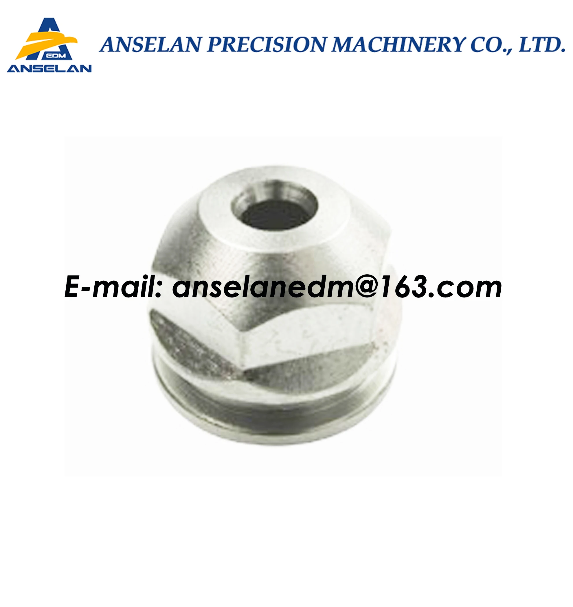 

(2pcs) 200448671 edm Stainless Nut ID=1.7mm for Lower Guide for Robofil 1020,1020,2030,4020 Charmilles Cap nut 24.54.410, 200.44