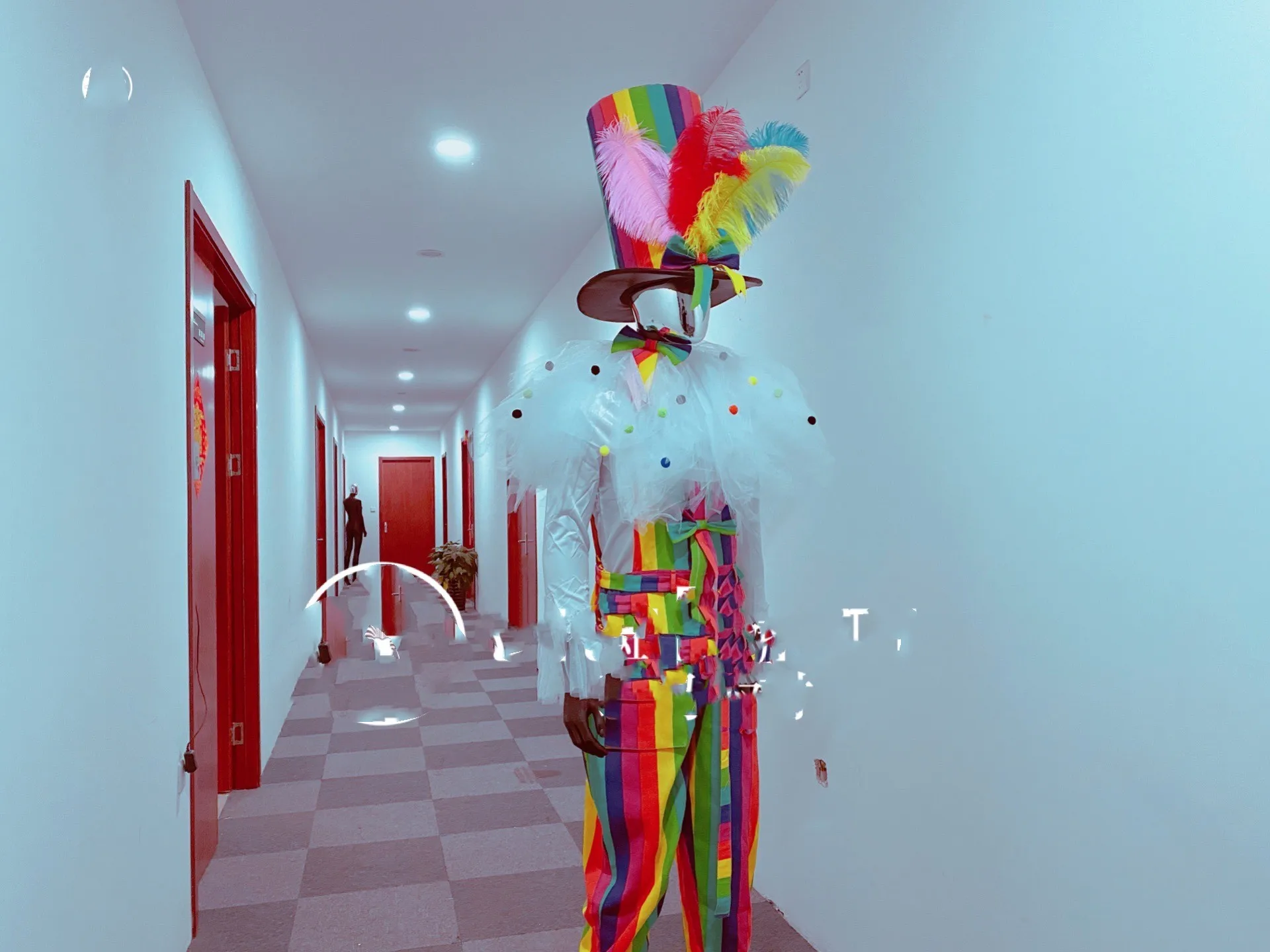 

Clown nightclub bar theater theme DS party Gogo costume