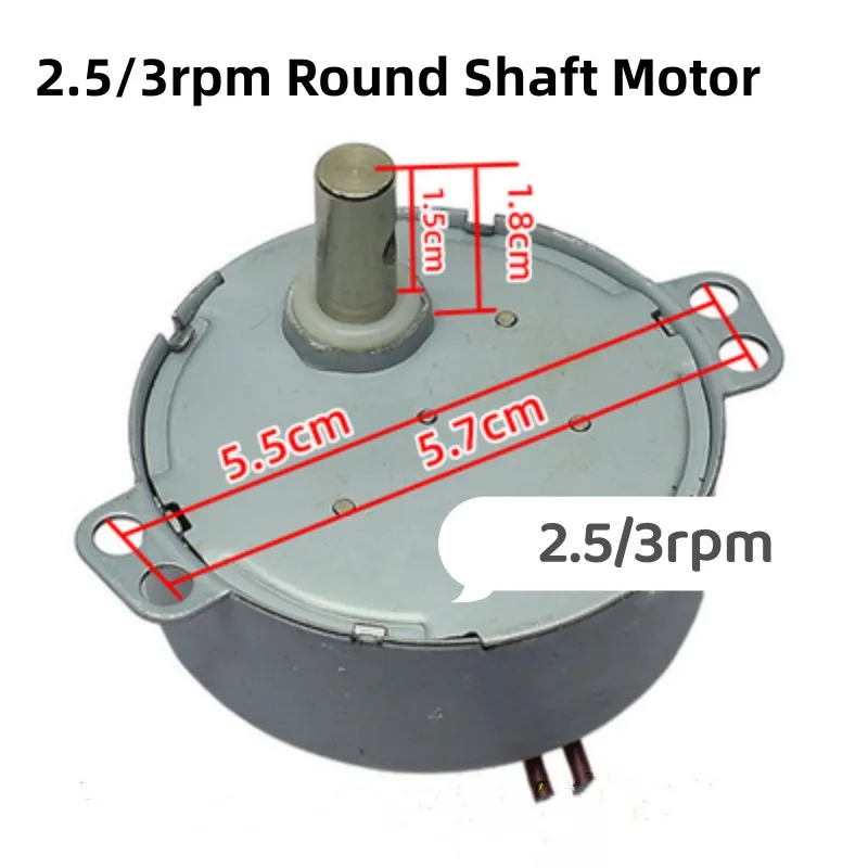 220V-240V TYJ50-8A7 For Mide* Electric Fan Hongyun Floor Fan Turning Page Shaking Head Rotating Synchronous Motor