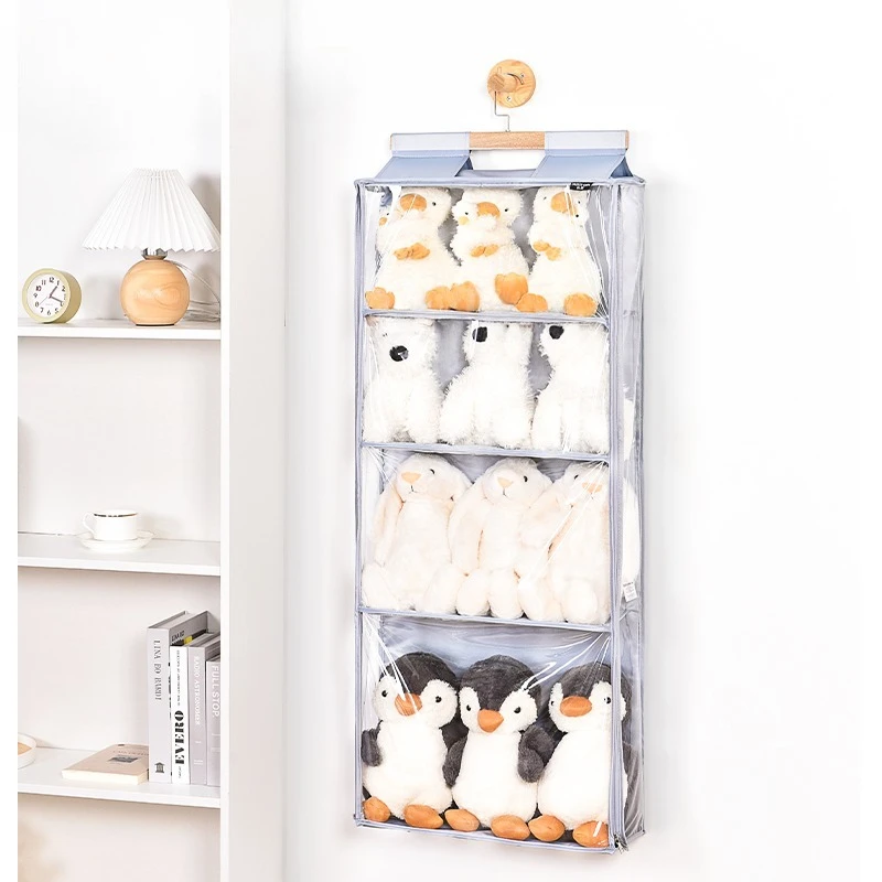 Doll storage hanging bag Muppet door plush doll wall hanging