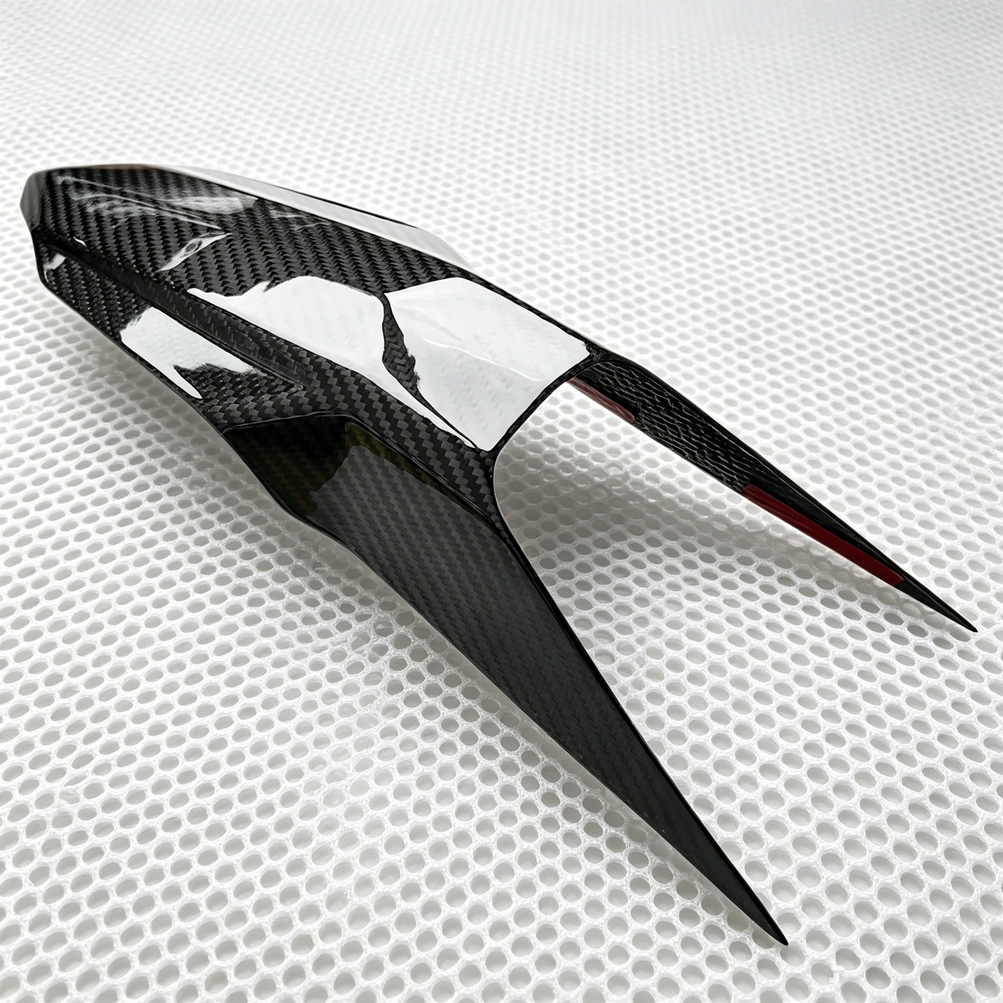 

Carbon Fiber Motorcycle License Plate Frame Cover for Kawasaki ZX-10R ZX-10RR 2021-2026