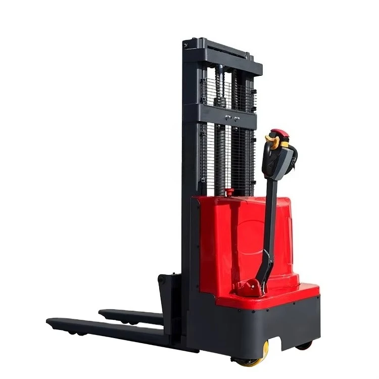 High Quality 1.5 Ton 2.5m 3m 2m Lifting Electric Forklift Pallet Truck Stacker Small Battery Electric Stacker for Sale