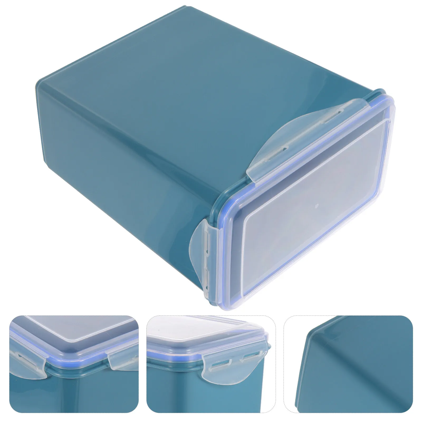 

1 шт. контейнер для хранения корма для домашних животных из безопасного материала, емкость для собачьего корма, контейнер для зерна, многофункциональный герметичный контейнер для дома, кухни, семьи