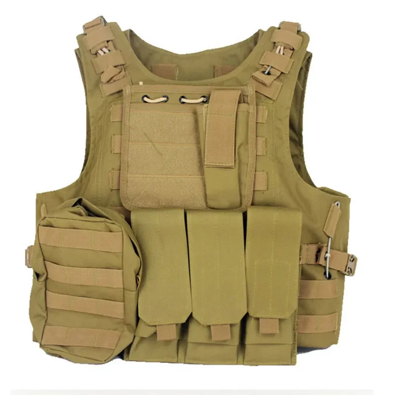 Army Fan Outdoor Shooting Training Combat Vest Men Women Field Hunting CS Game Camouflage Tactical Military Waistcoat