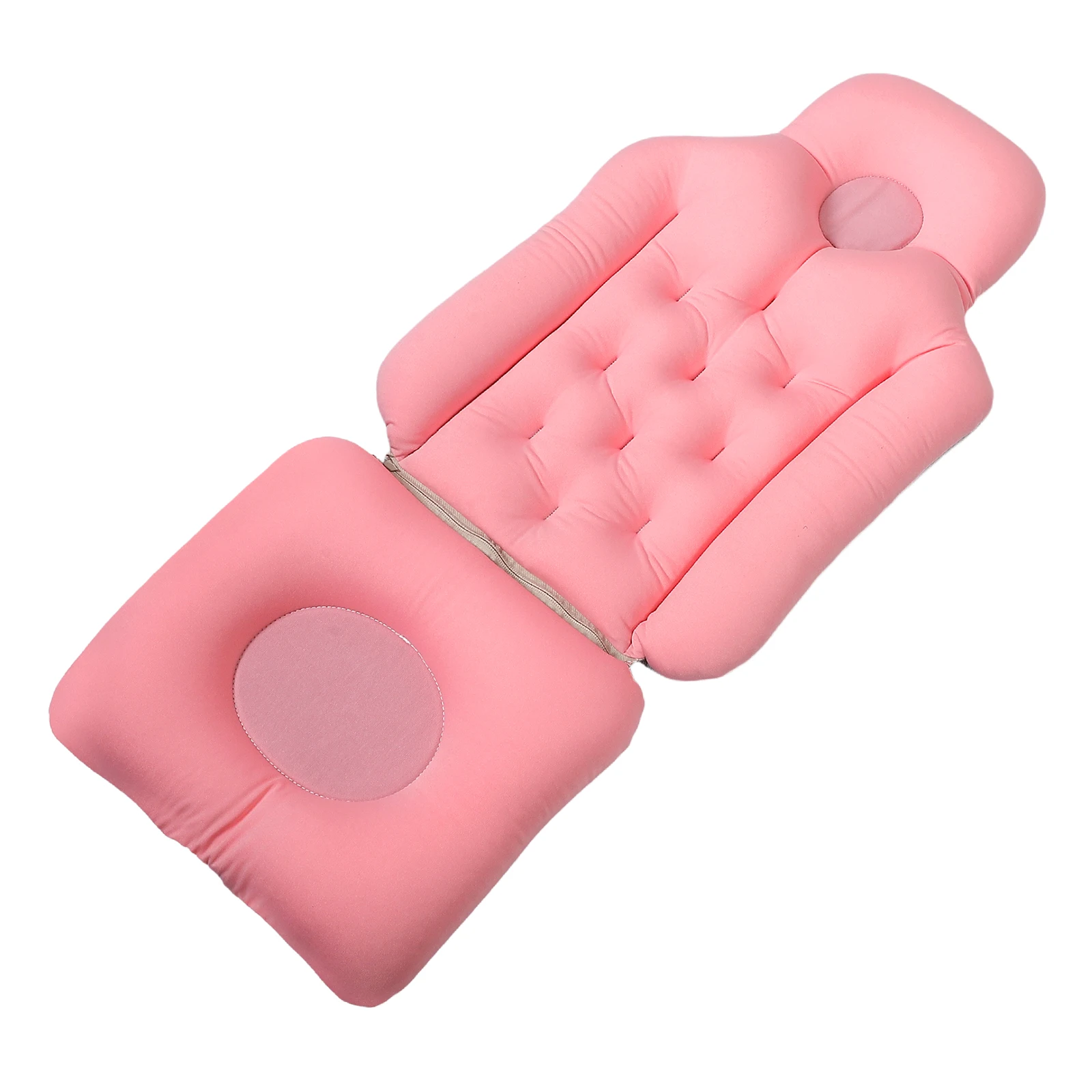 

Bath Mat Cushion Baby Seat For Pink Full Body Folding Tub Support Bathtub Medical Bathtub Anti Slip Bathroom Mat