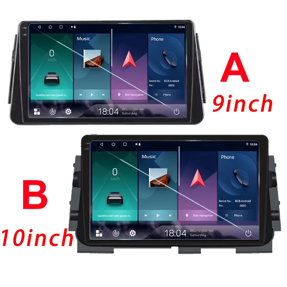Car Radio Android 16 For Nissan Kicks P15 2017 - 2021  Multimedia Video Player Navigation Stereo GPS Autoradio Carplay Wireless