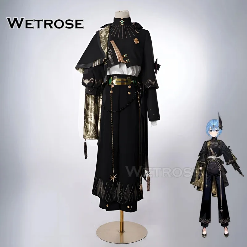 

[Wetrose] In Stock SSR Hololive Hoshimachi Suisei Spectra Nova Concert Live Coat Cloak Outfit Cosplay Costume Halloween Xmas