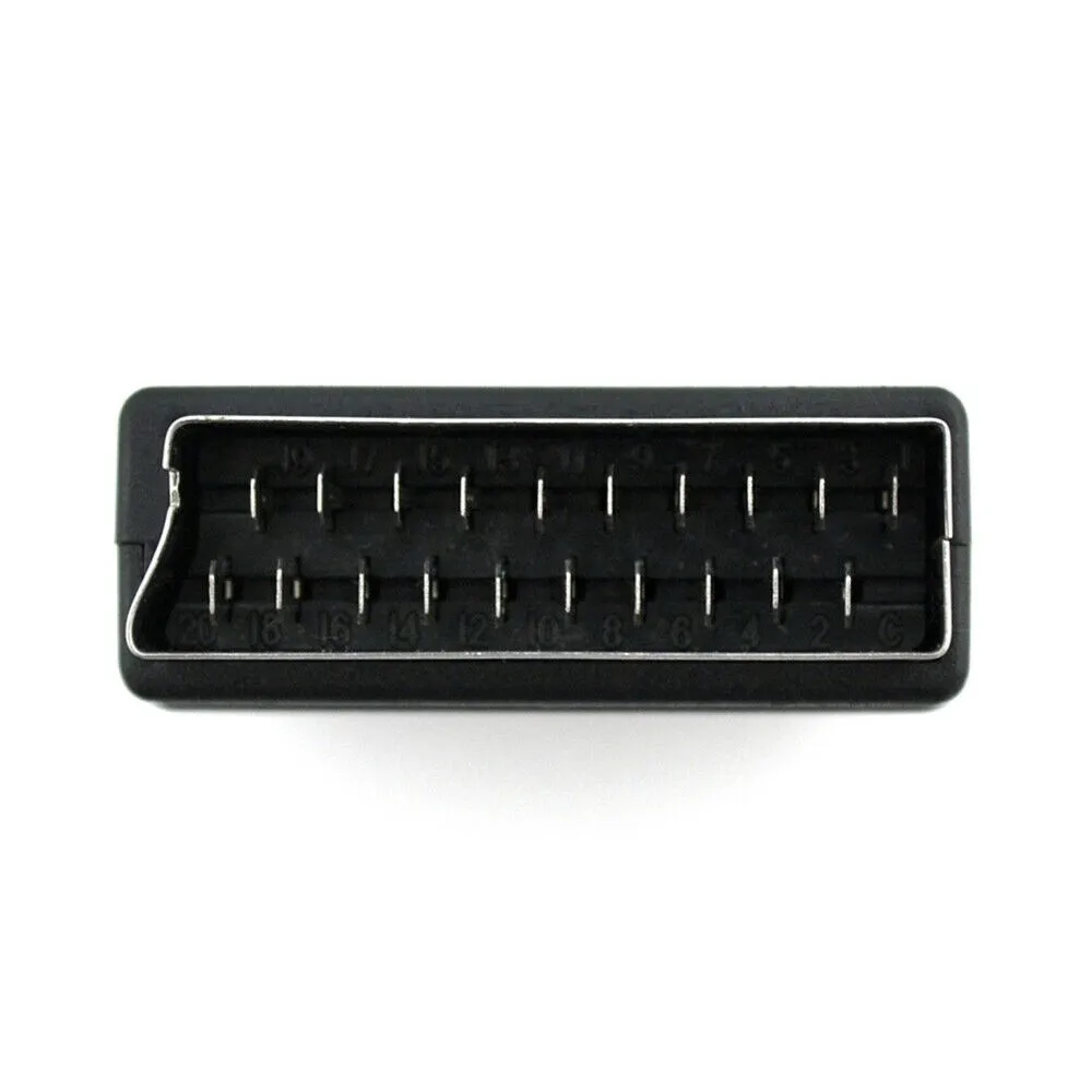 300 قطعة سكارت ذكر التوصيل إلى 3RCA فونو أنثى AV TV الصوت والفيديو محول المدخلات ل PS4 ل WII DVD VCR