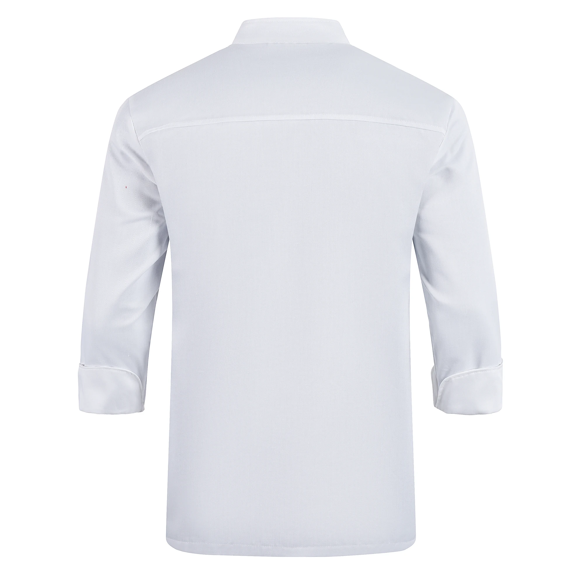 Chef Jacket Apron Long Sleeve Shirt Cook Coat Barista Baker Work Uniform Waiter Restaurant Hotel Chef Kitchen Clothes Unisex