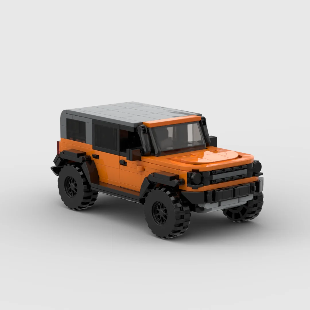 

MOC 499pcs Fordham bronco off-road vehicle racing sports car Building Blocks Creative Garage Toys for Boys Gifts