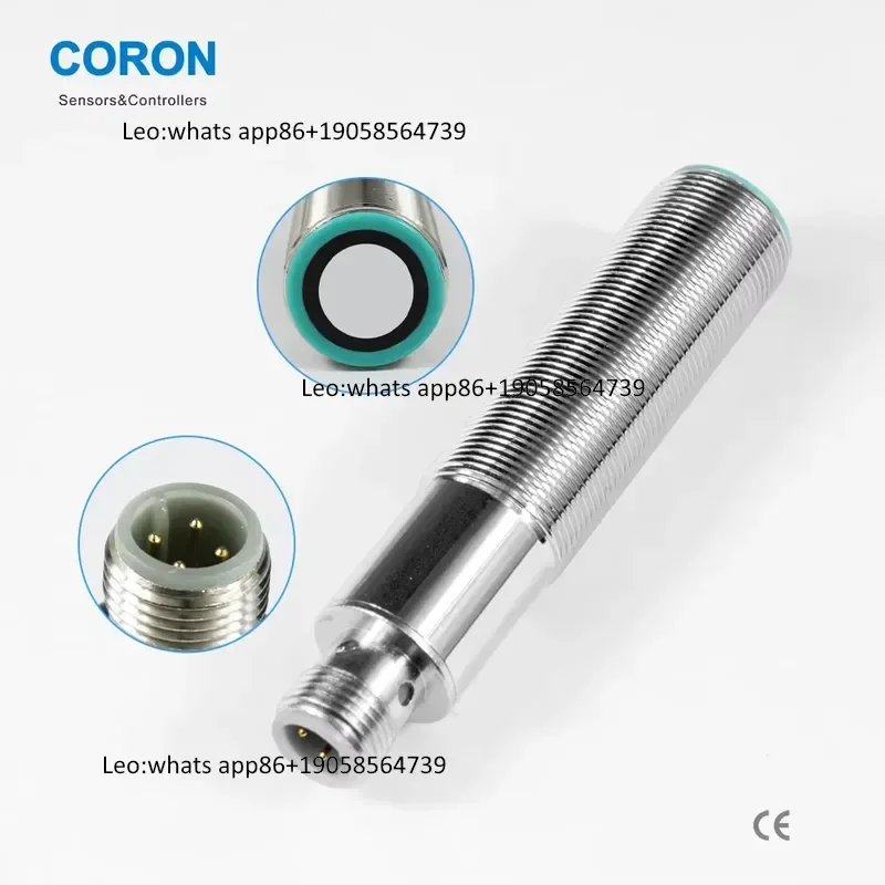 QR18-D50N2-G for M18 Ultrasonic Sensor NPN Dual-Channel Output Reflective Type 50-500mm Sensing Range M12 Connector
