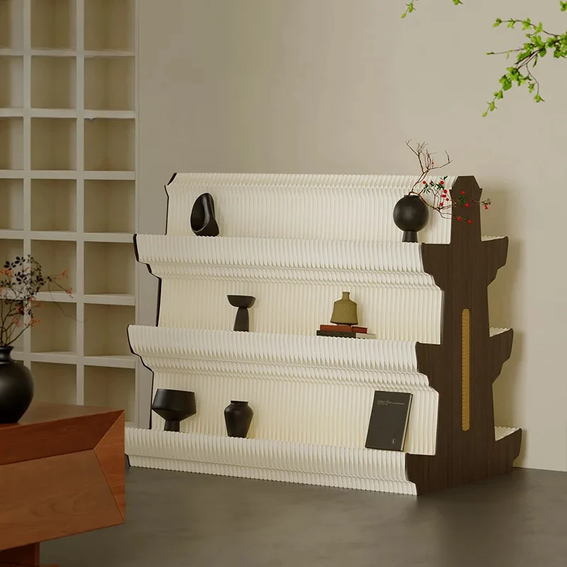 

18 Paper, Display Rack, Storage Rack, Creative Bookshelf, Interior Decoration, Exhibition Rack, Extra Large Weighing
