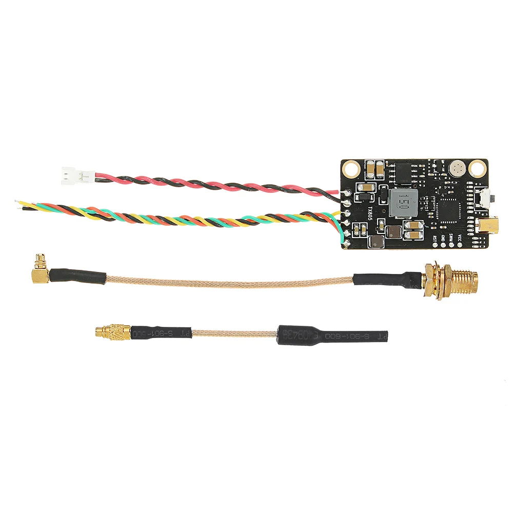 Eachine TX805 5.8G 40CH 25/200/600/800mW FPV Transmitter VTX LED Display Support OSD/Pitmode/Smartaudio Remote Control Parts