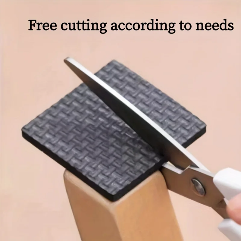 30 قطعة من وسادات قدم الطاولة والكرسي السميكة باللون الأسود، مقاومة للخدش، صامتة، وسادات قدم للطاولة والكرسي، أثاث أريكة ذاتي اللصق