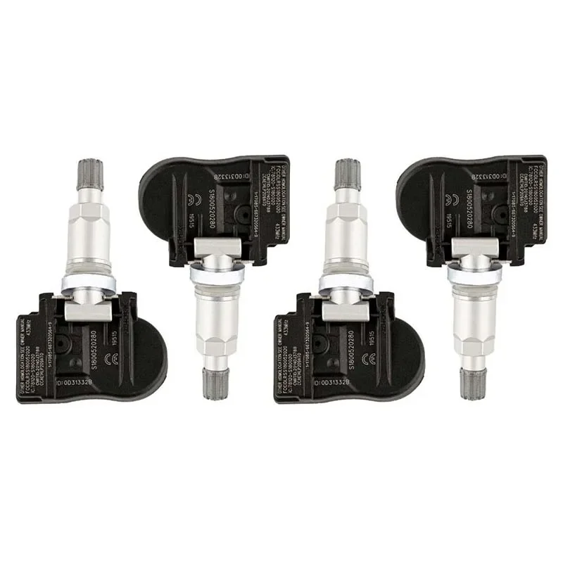 

4pcs TPMS 4H23-1A159-AE Tire Pressure Sensor for JAGUAR C2C40725 C2C41655 C2S40710 C2Z15016 C2Z31510 XR855949 433MHz