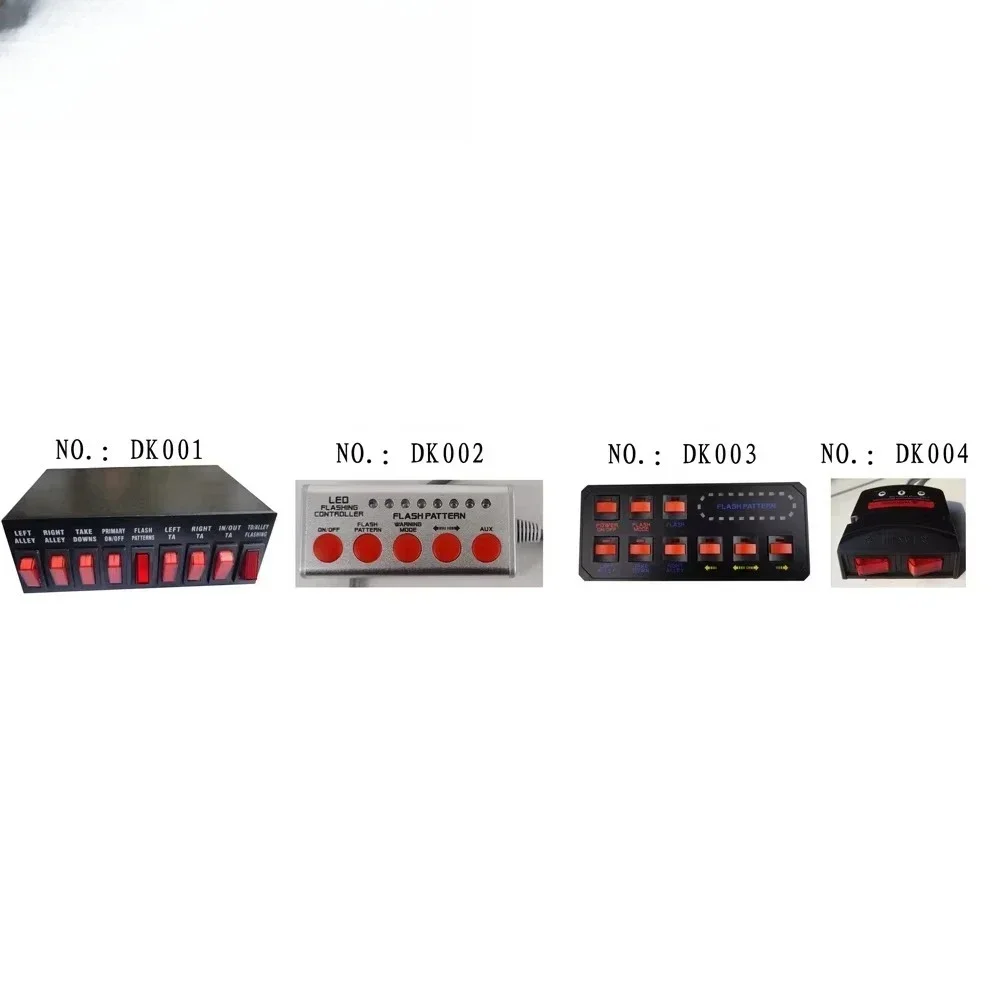 Ambulance Dual Row Light Emitting Diode Strip 1w Linear Light Emitting Diode 264 Watt Silver Or Black Aluminum 48 TBD6871D