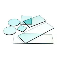 Optical Beamsplitter Mirror Semi-Transparent Semi-Reflective Glass Splitter Without Ghosting teleprompter Beamsplitter Glass 5pc