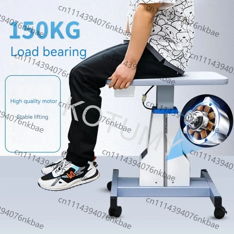 Electric Motorized Optometry Lifting Table,Automatic Height‑Adjust Ophthalmic Instrument Operating Table for Optical Clinic Eye