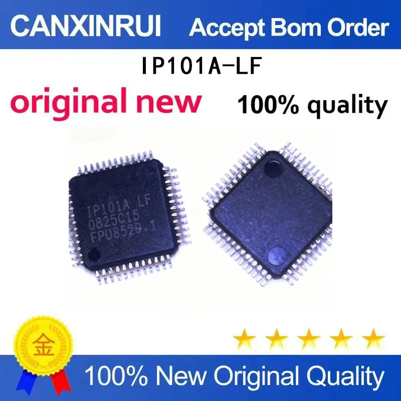 

(5-100 Pieces) IP101A-LF IP101A QFP48 IP101A LF Ethernet Control Spot Chip IC