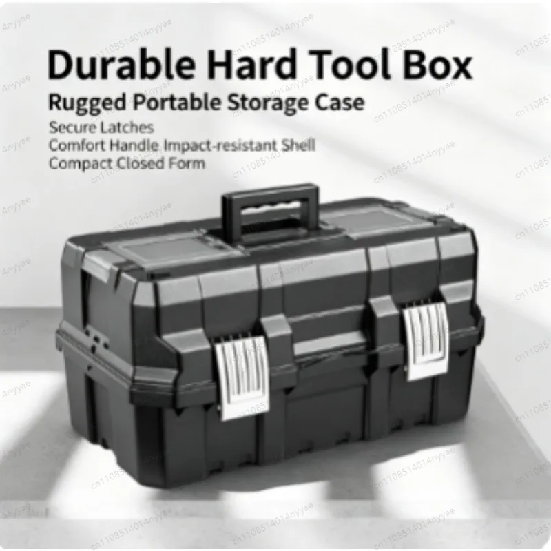 Multifunctional Tool Storage Box Plastic ABS Multiple Specifications with Handle Portable Tool Organizer Thickened