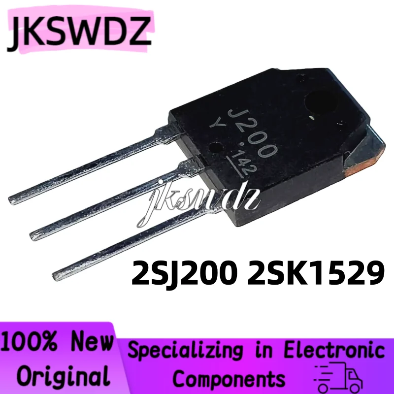 

4PCS 100% New and Original 4 pairs (2pcs 2SK1529 + 2pcs 2SJ200) TO3P K1529 J200 TO3P - High Quality Chipset
