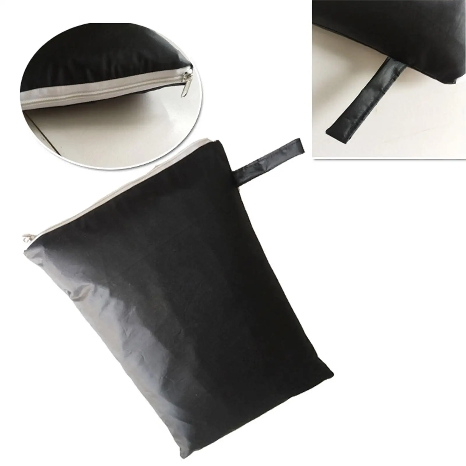 Round Pool Covers Sandbox Cover Elastic Canopy 210D Oxford Cloth Dustproof Rainproof Waterproof Protector for Dog Swimming Pool