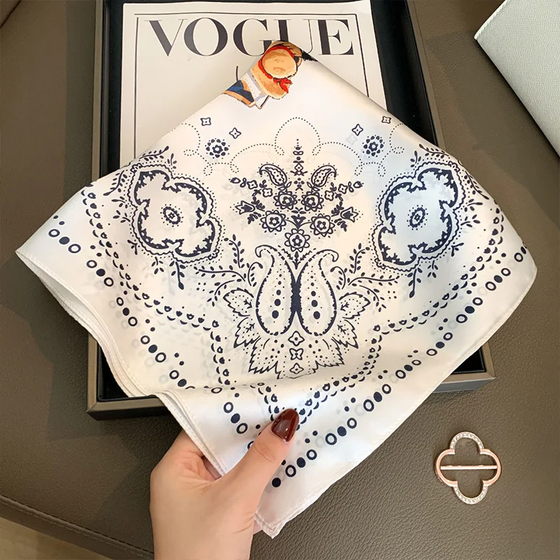 100% Mulberry Silk Scarf for W - Ascot Neck Scarf avis et prix