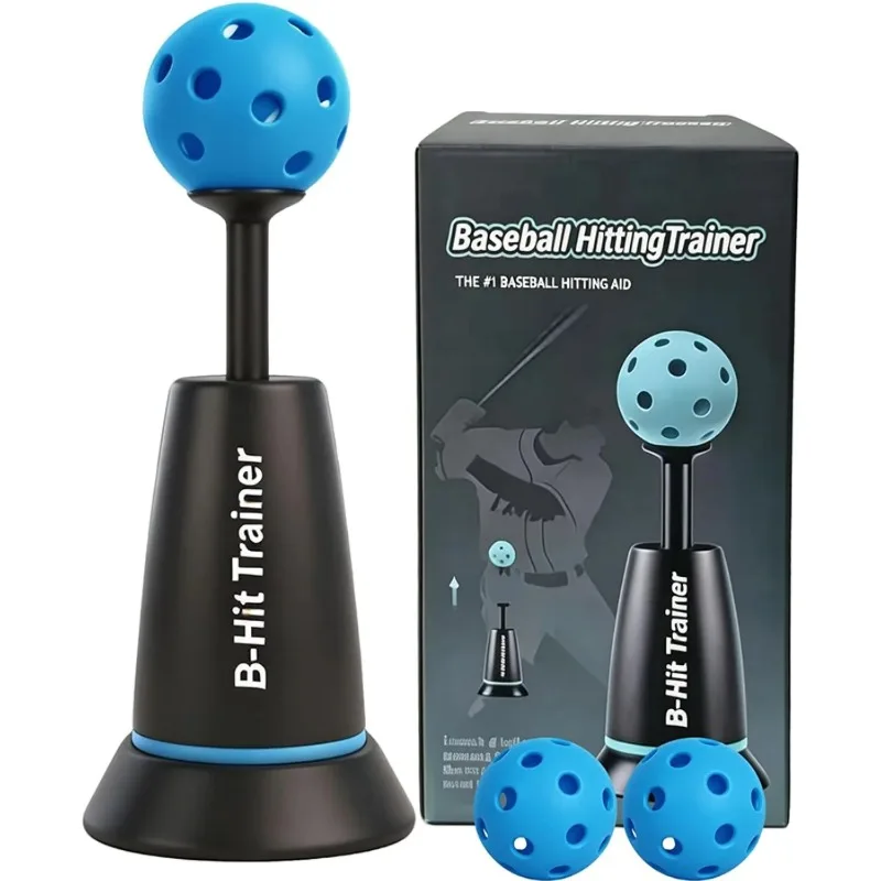 Durable Nylon Popper Baseball Softball Batting Tee Solo Hitting Power Practice Training Equipment for No Pitcher Drills