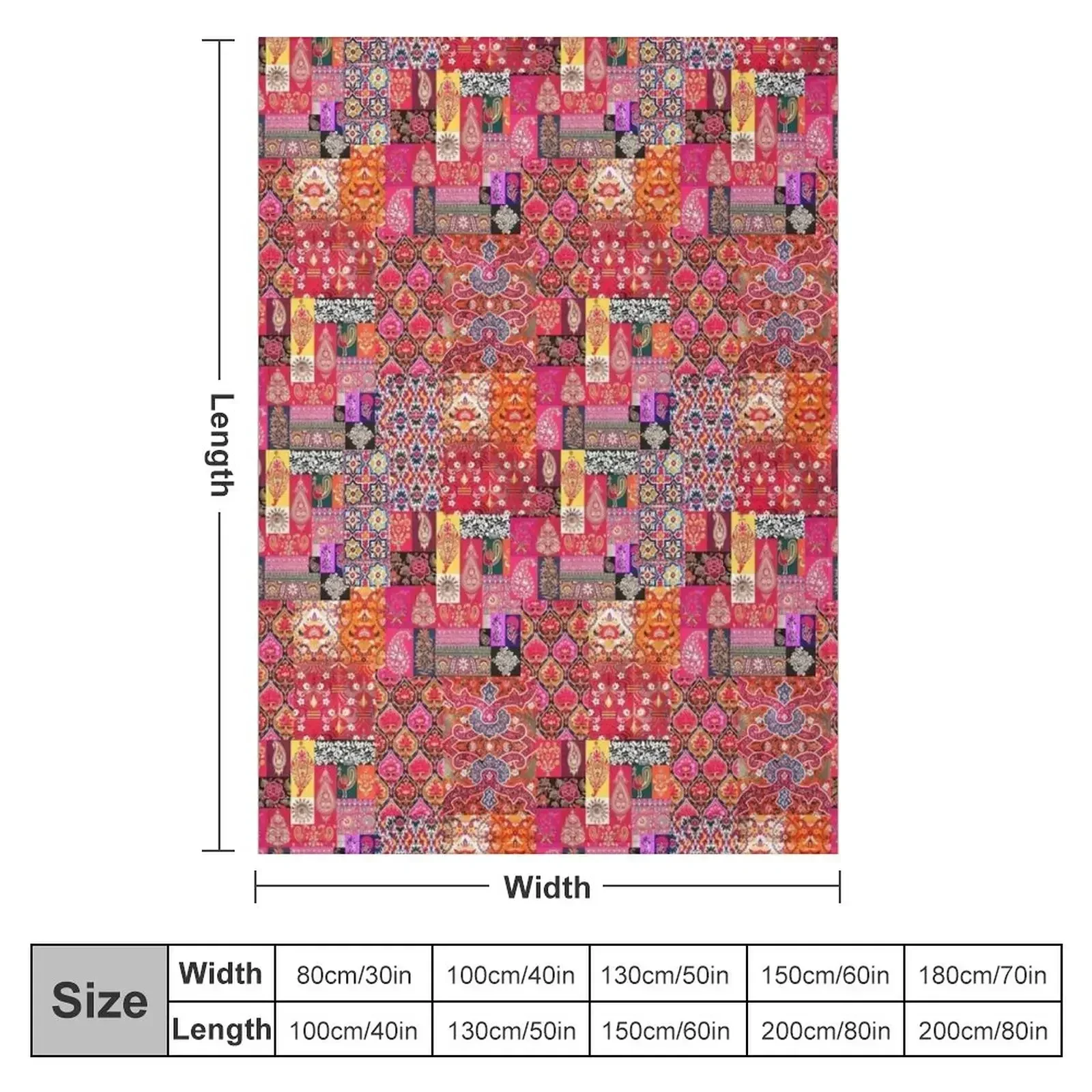 Heritage Oriental Traditional Moroccan Handmade Style Boho Color Palette Throw Blanket Shaggy blankets and throws Thin Blankets