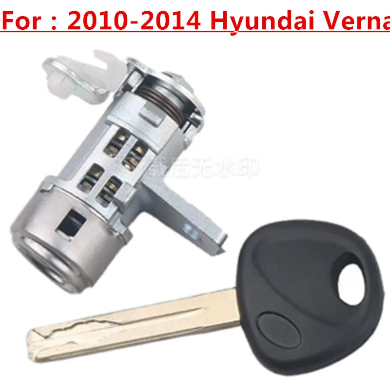 

Replacement Auto Left Lock Cylinder Fit For 2010-2014 Hyundai Verna With 1Pcs Key