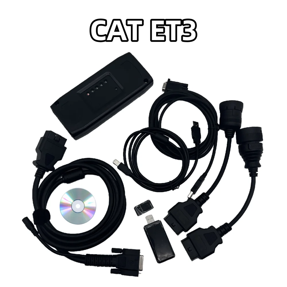 New CAT ET3 truck profession new Cat3 Truck diagnostic tool CAT3 Communication Adapter CAT-III ET 2019A/2023A trucks diagnostics