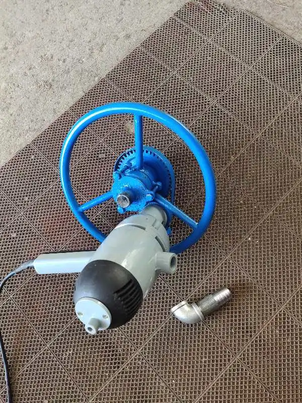 Máquina portátil de perfuração de poços de água de disco, máquina de perfuração de poços pequenos, máquina de perfuração elétrica de irrigação agrícola